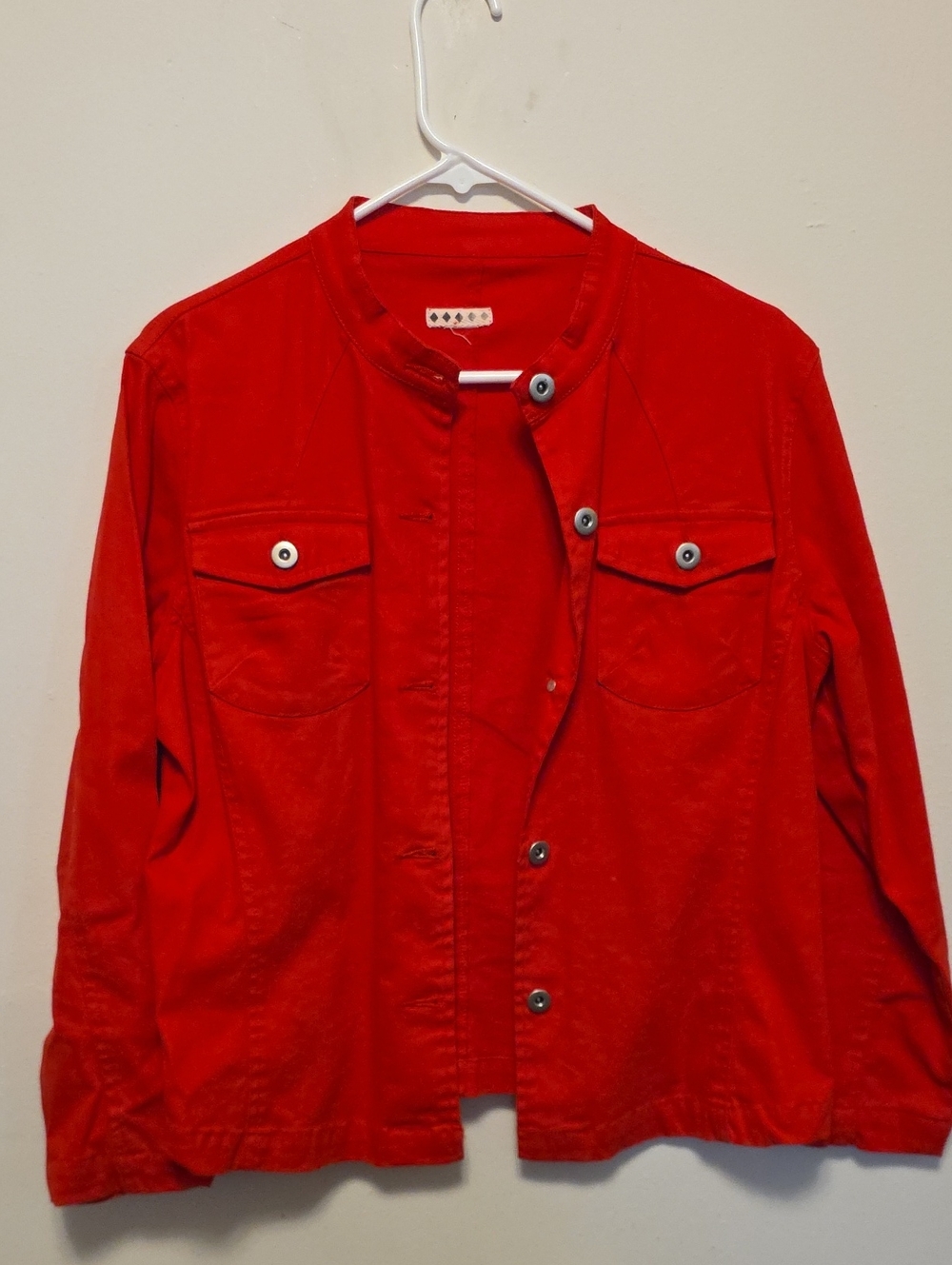 Talbots Red Lightweight Men's Shirt Jacket
